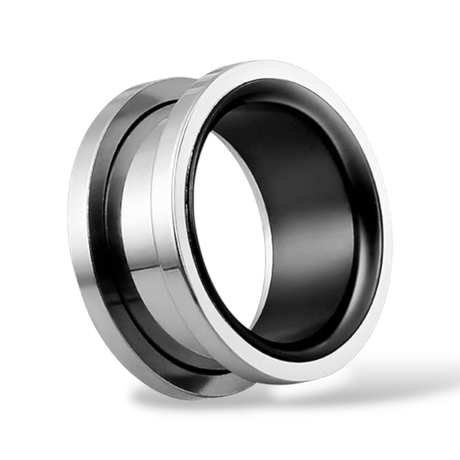 Steel Classic Tunnel Silber und Schwarz