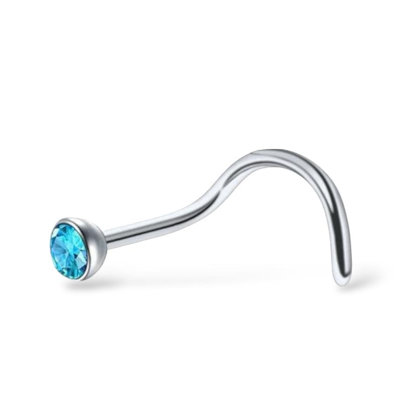 Zwergblauer Zirkon, 316L-Stahl