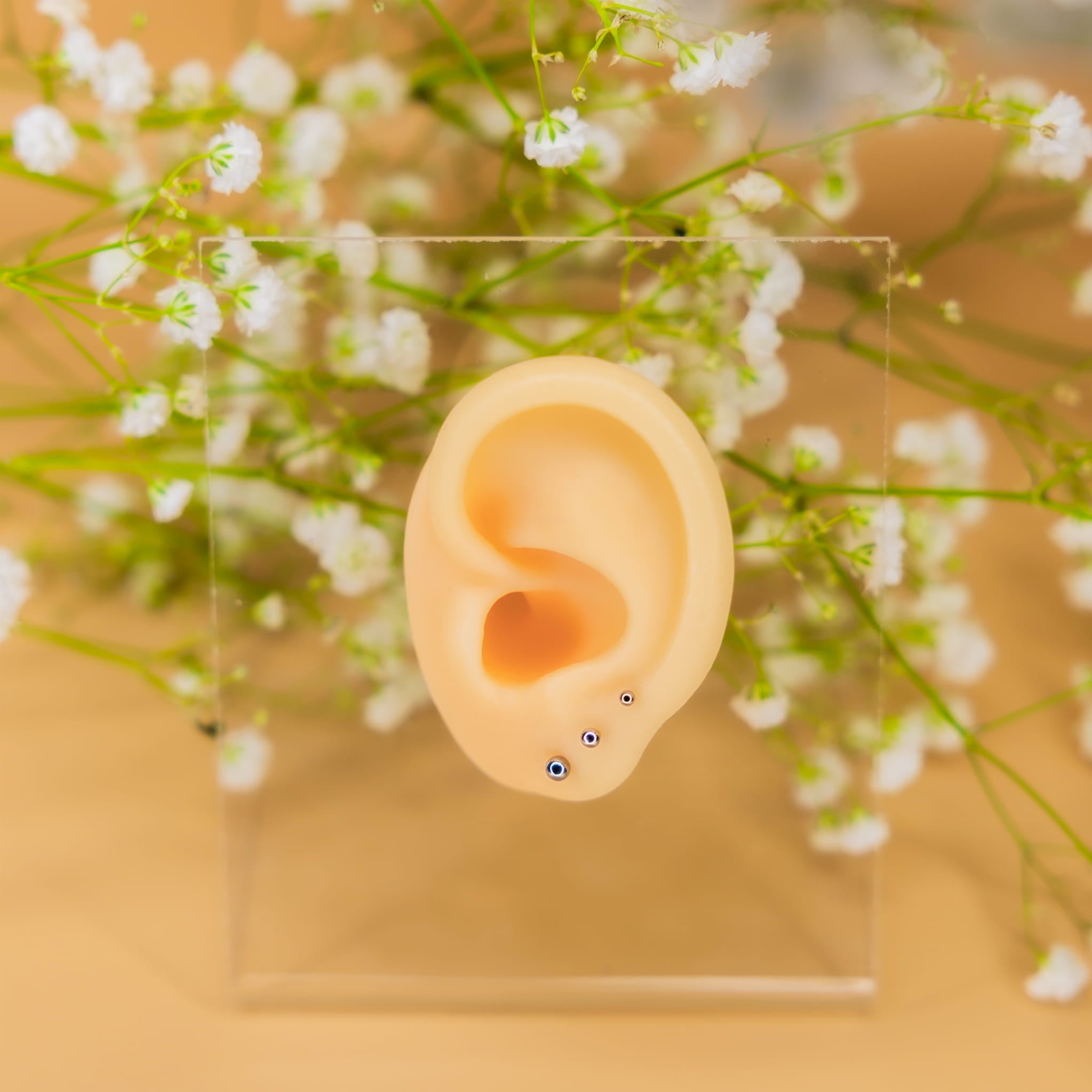 Labret mit Kugel – 316L Chirurgenstahl