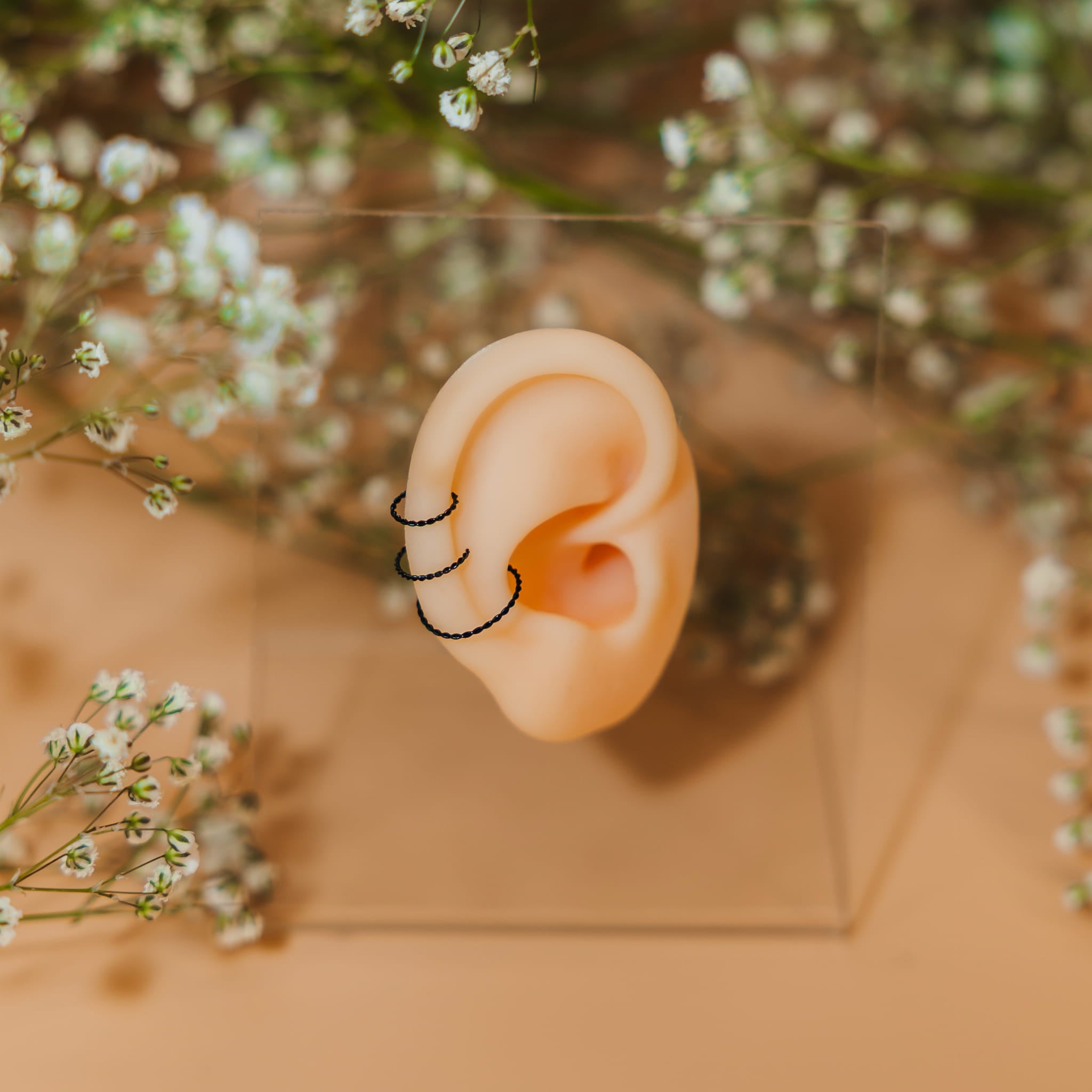 Spirale, gefälschtes Schwarz