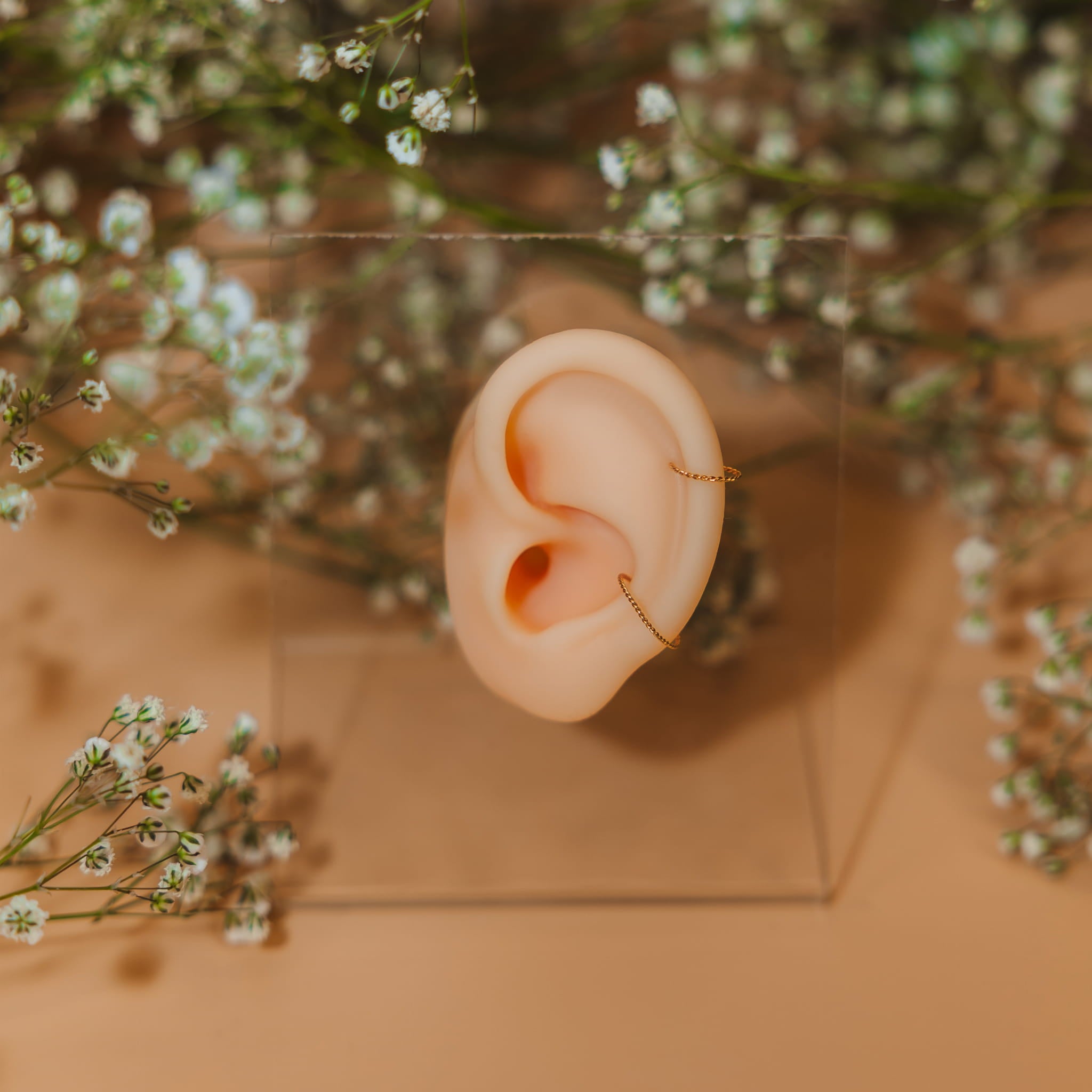 Spiralförmiges, gefälschtes Gold