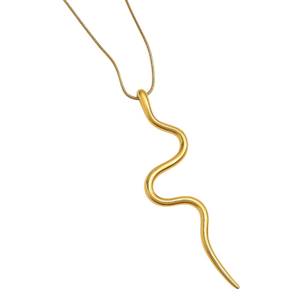 Glatte goldene Schlangenkette