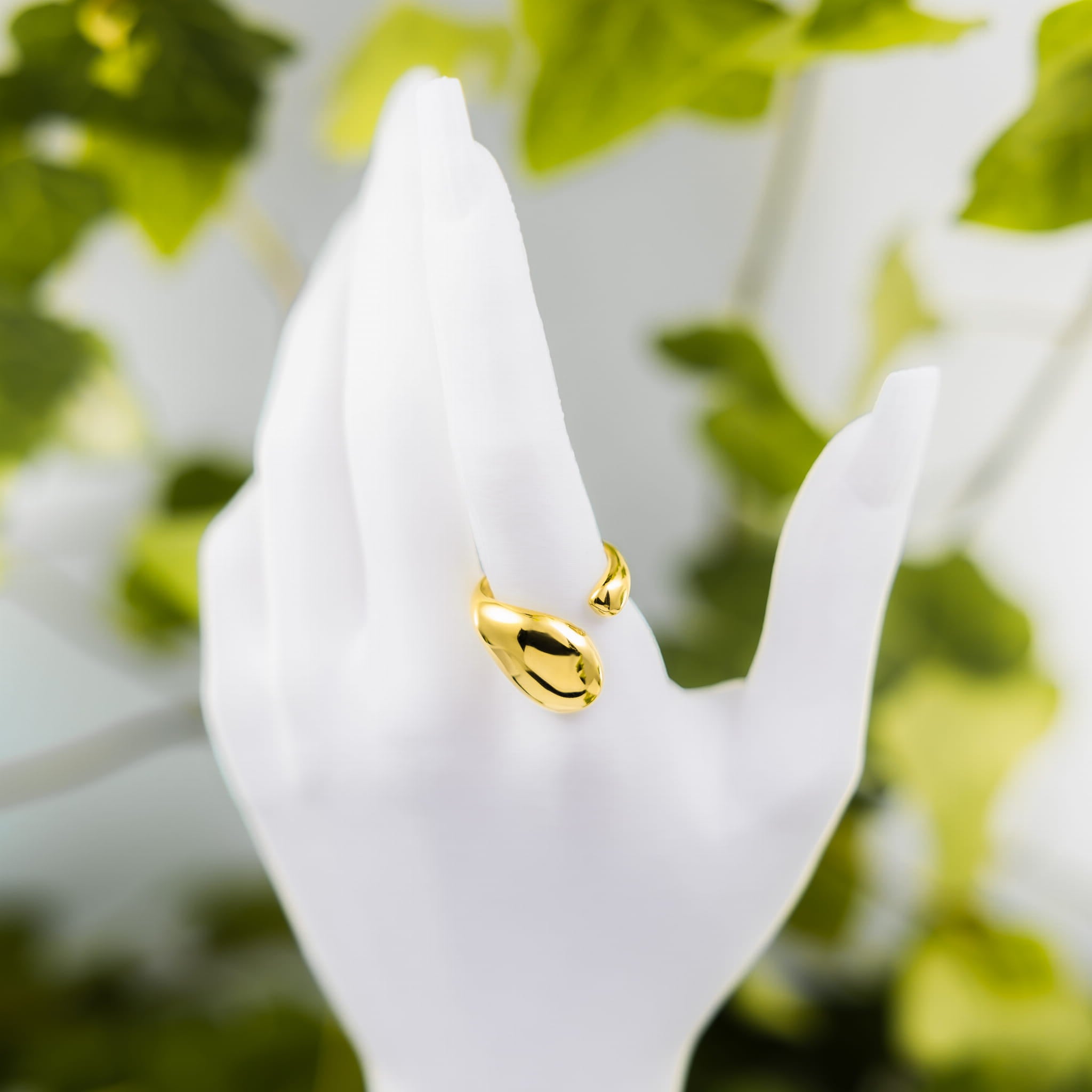 Gold Drops Ring