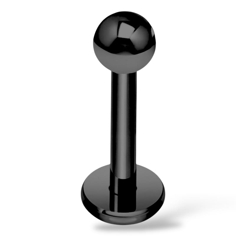 Labret mit Kugel - 316L Chirurgenstahl.