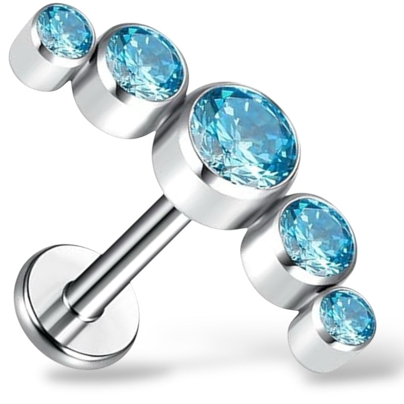 Titan-Silber-Cluster mit Zirkonia