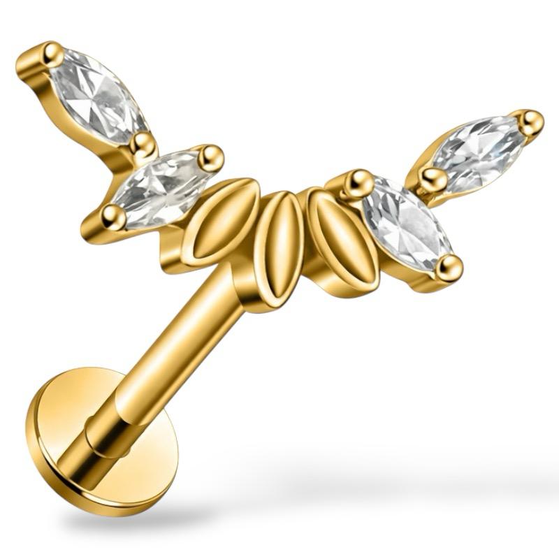 Dekorativer Labret-Ohrring