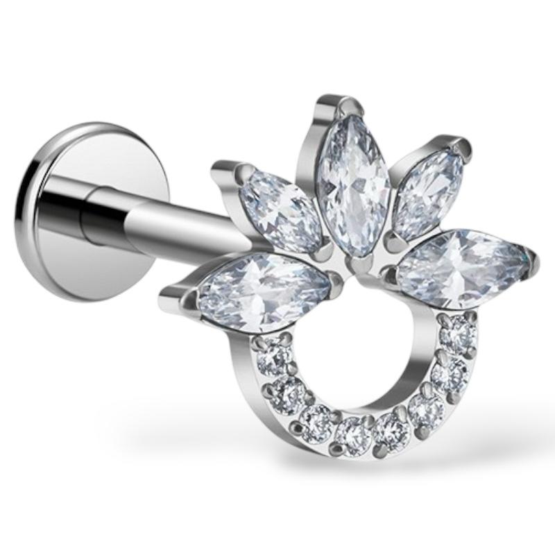 Titan-Labret, Halbmond mit Blume