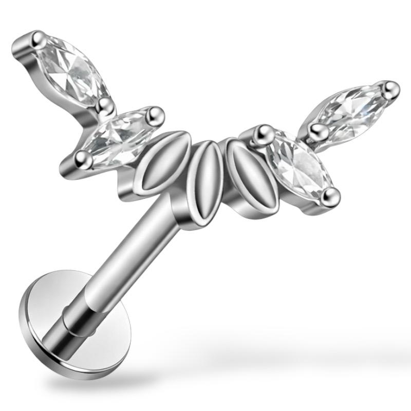 Dekorativer Labret-Ohrring