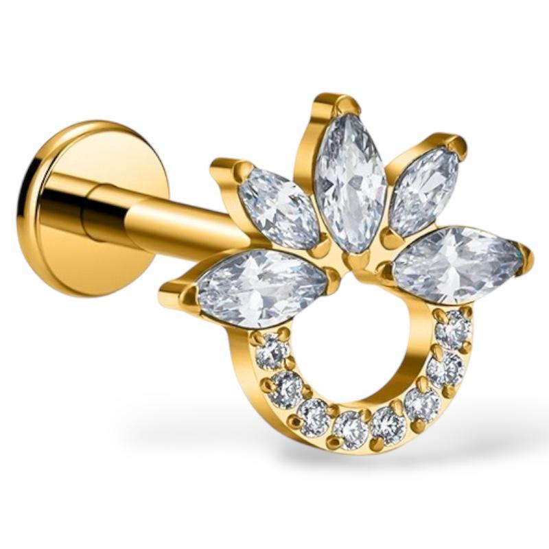Titan-Labret, Halbmond mit Blume